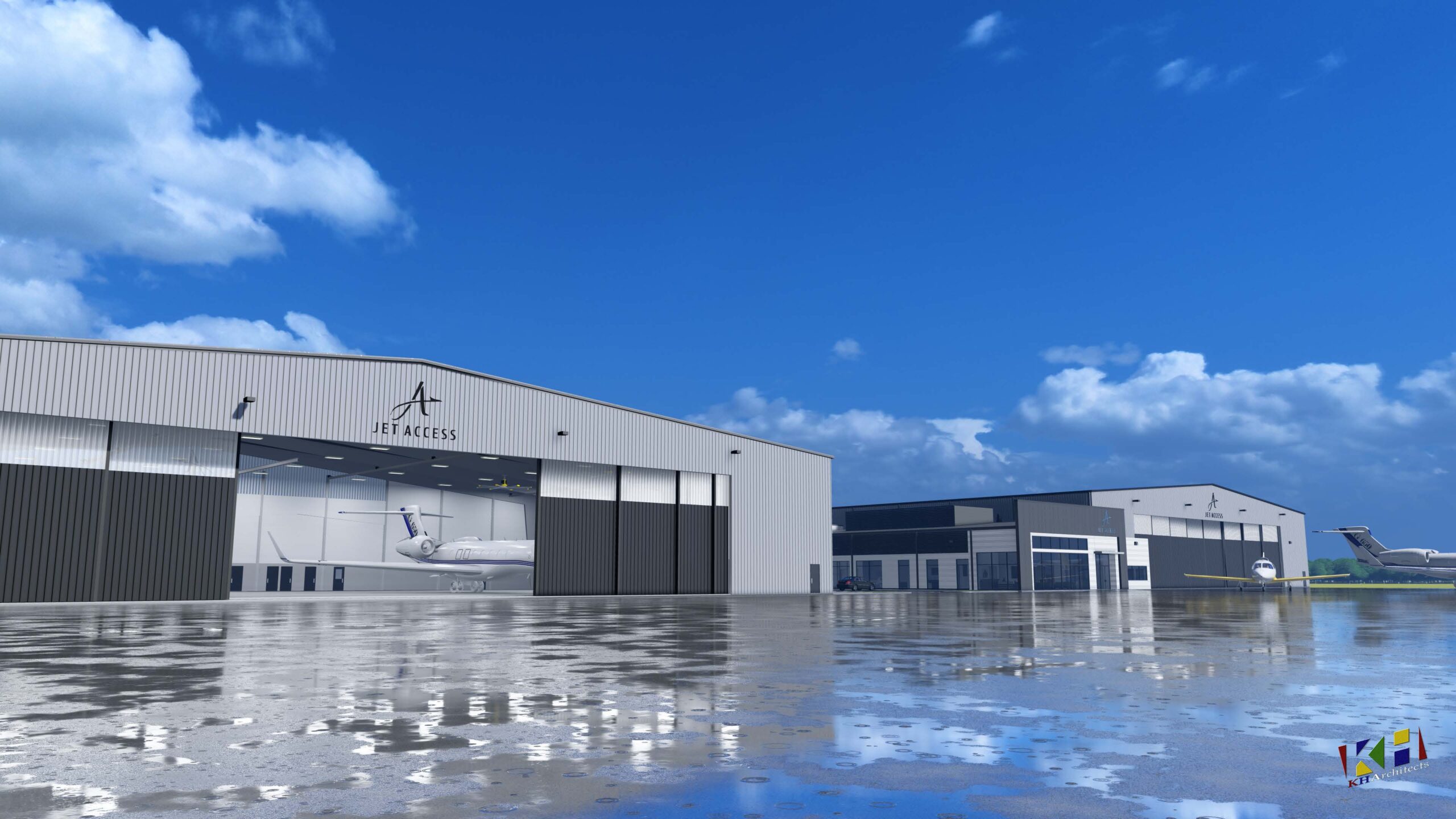 New Hangar KRBD Dallas Executive Airport