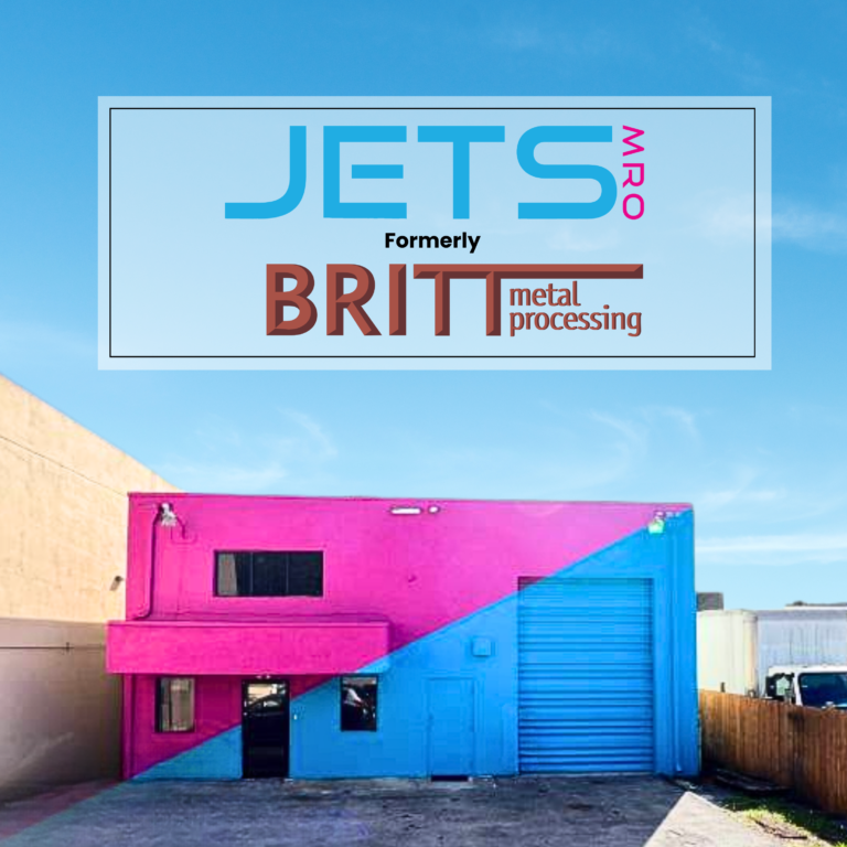 Jets MRO acquires Miami based Britt Metal Processing